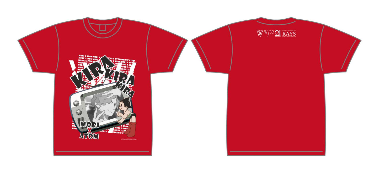 アトム× wyse コラボBIG Tシャツ<赤>