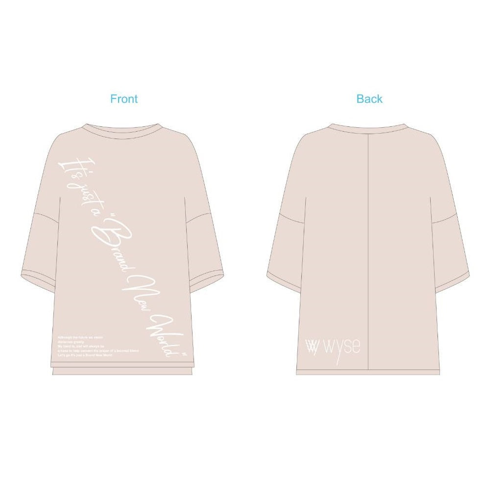 Big box T-shirt(サーモンピンク)