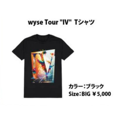 IV Tシャツ（BLACK）